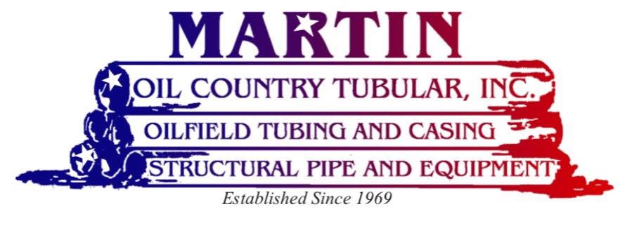 Martin Oil Country Tubular, Inc. — Oilfield tubing and casing, structural pipe and equipment, established 1969
